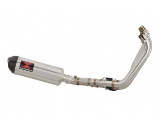 Low Level De-Cat Exhaust System 300mm Oval Stainless...