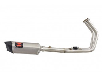 Exhaust System 300mm Hexagonal Stainless Carbon Tip...