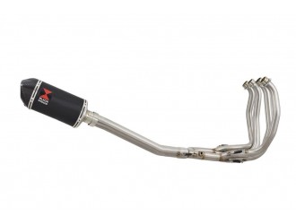 4-1 Performance Exhaust System 200mm Oval Black Carbon...