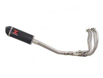 4-1 Performance Exhaust System 300mm Oval Black Carbon...
