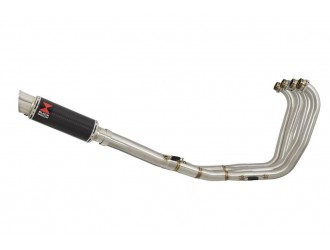 Performance Exhaust System 230mm GP Round Carbon Silencer...