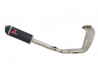 Performance Exhaust System 300mm Oval Black Stainless...