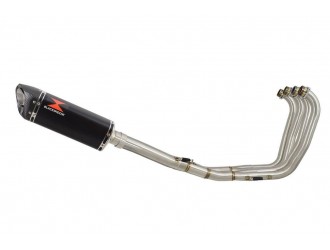 Performance Exhaust System 300mm Tri Oval Black Stainless...