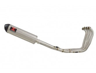 Performance Exhaust System 400mm Oval Stainless Carbon...