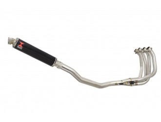 Performance Exhaust System + 350mm Round Black Stainless...