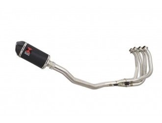 Performance Exhaust System + 200mm Oval Black Stainless...