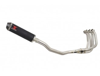 Performance Exhaust System + 370mm Round Black Stainless...