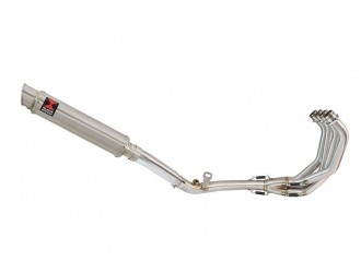 De Cat Exhaust System + 350mm GP Round Stainless Silencer...