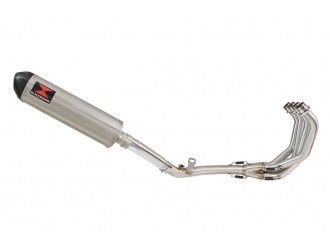De Cat Exhaust System + 400mm Oval Stainless Carbon Tip...