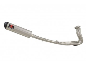 De Cat Race Exhaust System 400mm Oval Stainless Carbon...