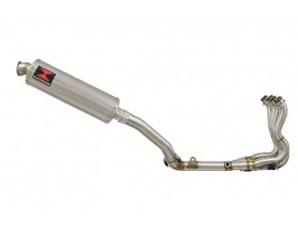 De Cat Exhaust System + 400mm Round Stainless Silencer...