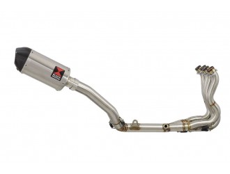 De Cat Exhaust System + 200mm Oval Stainless Carbon Tip...