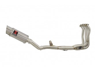 4-1 Race De-cat Exhaust System 200mm Round Stainless...