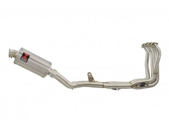 4-1 Race De-cat Exhaust System 230mm Oval Stainless...