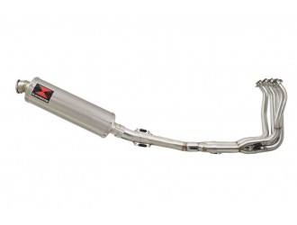 4-1 De-Cat Race Exhaust System 400mm Round Stainless...
