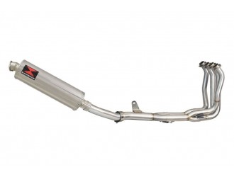 4-1 Race De-cat Exhaust System 400mm Oval Stainless...