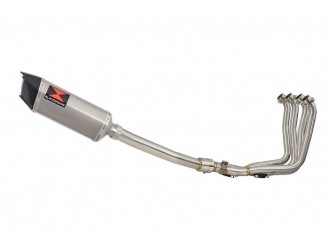 Exhaust System with 300mm Hexagonal Stainless Carbon Tip...