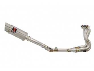 Race De Cat Exhaust System 200mm Round Stainless Silencer...
