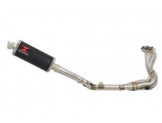 Race De Cat Exhaust System 300mm Oval Black Stainless...