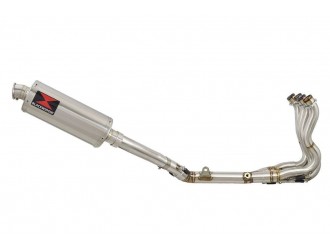 Race De Cat Exhaust System 300mm Round Stainless Silencer...