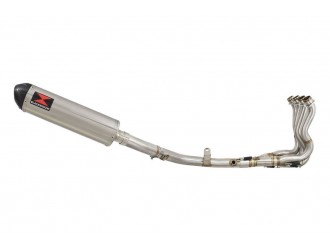 Race De Cat Exhaust System + 400mm Oval Stainless Carbon...