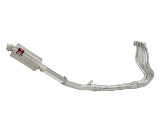 De Cat Exhaust System 230mm Oval Stainless Silencer...
