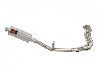 De-Cat Race Full Exhaust System + 300mm Oval Stainless...