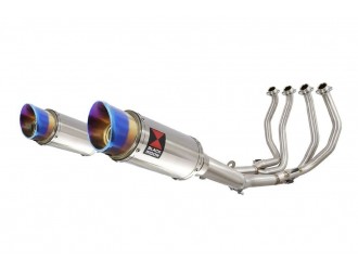 4-2 Performance Exhaust System 200mm Round Blue Tip...