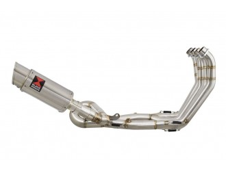 Performance Exhaust 200mm Round Stainless Silencer HONDA...