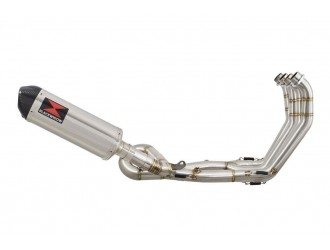 Performance Exhaust 300mm Oval Stainless Carbon Tip...