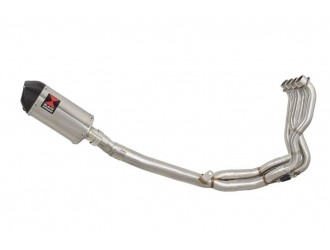 De Cat Full Exhaust System 200mm Oval Stainless Carbon...