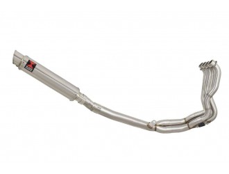 De Cat Full Exhaust System 350mm GP Round Stainless...