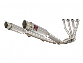 4-2 Exhaust System + 230mm GP Round Stainless Silencers...