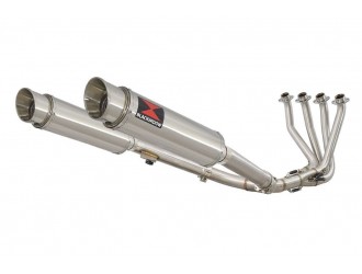 4-2 Exhaust System + 360mm GP Round Stainless Silencers...
