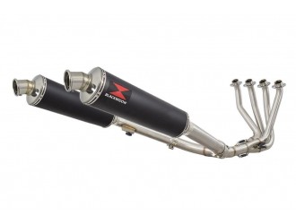 4-2 Exhaust System + 400mm Round Black Stainless...