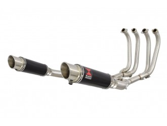 4-2 Exhaust System 230mm GP Round Black Stainless...