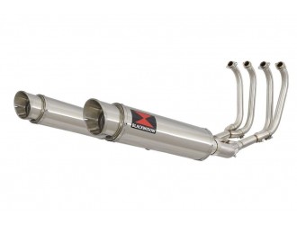 4-2 Exhaust System 360mm GP Round Stainless Silencers...