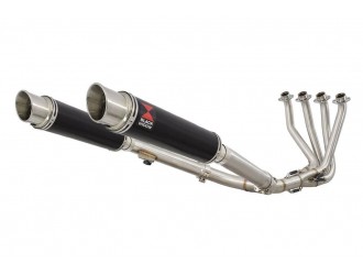 4-2 Exhaust System + 350mm GP Round Black Stainless...