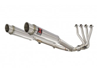 4-2 Exhaust System + 350mm GP Round Stainless Silencers...