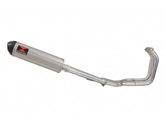 Exhaust System with 400mm Oval Stainless Carbon Tip...