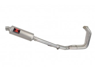 Exhaust System with 300mm Hexagonal Brushed Stainless...