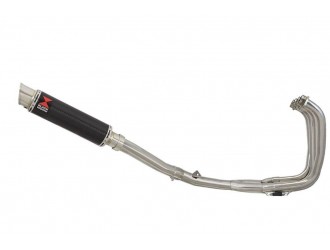 Thundercat Exhaust System 350mm GP Round Carbon Silencer...
