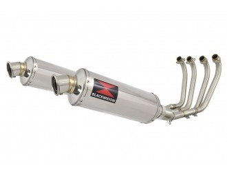 4-2 Exhaust System 300mm Round Stainless Silencers YAMAHA...