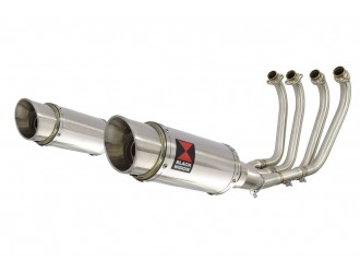 4-2 Exhaust System 200mm Round Stainless Silencers YAMAHA...