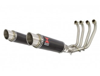 4-2 Exhaust System 230mm GP Round Carbon Silencers YAMAHA...