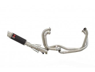 Full Exhaust System 230mm GP Round Carbon Silencer HONDA...