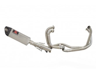 Full Exhaust System 300mm Tri-Oval Stainless Silencer...