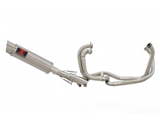 Full Exhaust System 360mm GP Round Stainless Silencer...