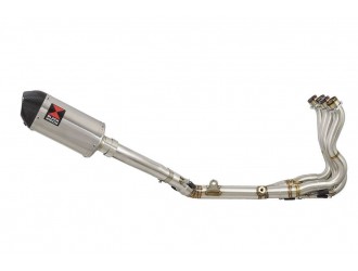 Race De Cat Exhaust System 200mm Oval Stainless Carbon...
