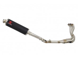 Race De Cat Exhaust System 400mm Round Black Stainless...